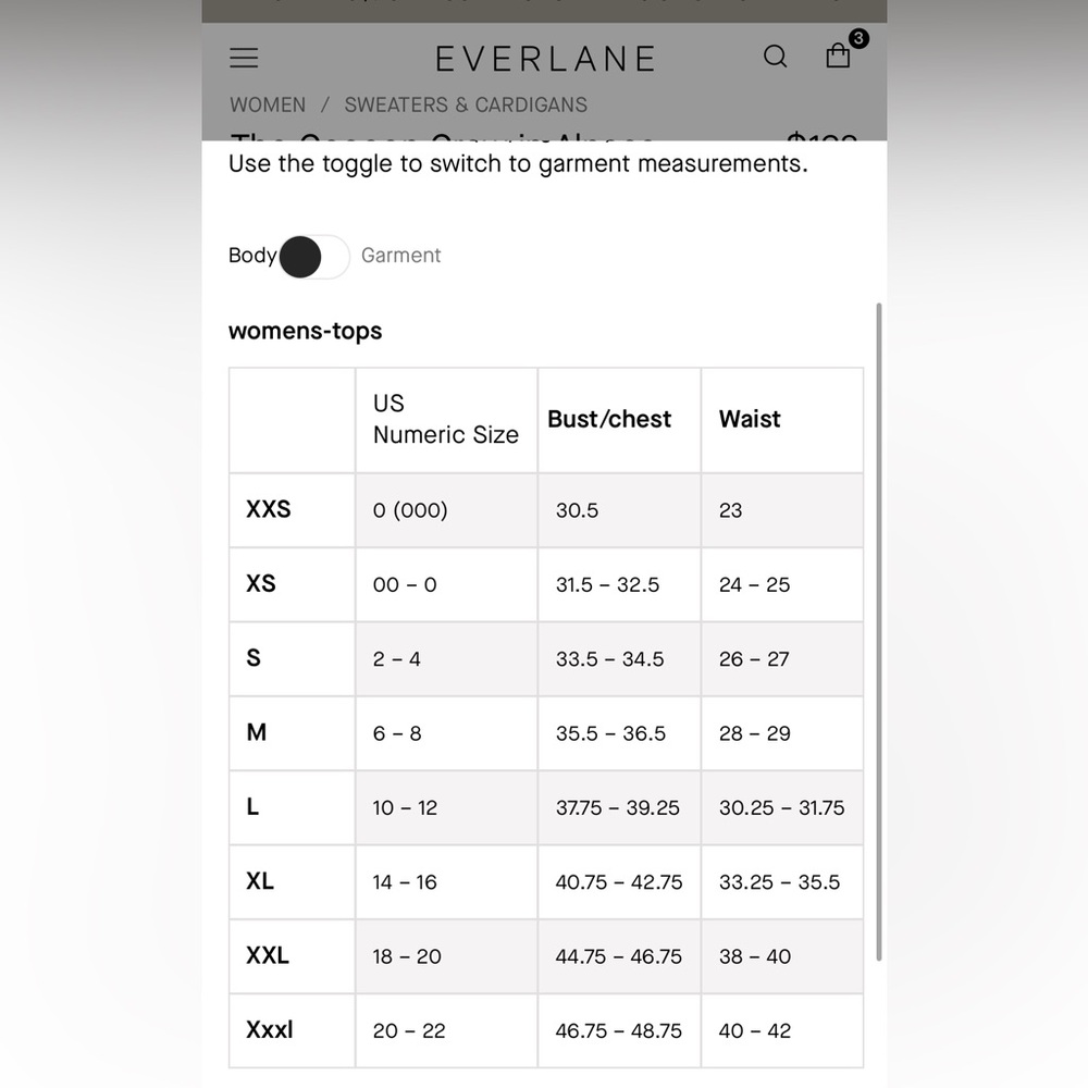 Everlane Alpaca Crew in Heathered Black - Picture 4 of 4